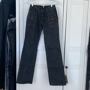 Dolce & Gabbana black denim pants